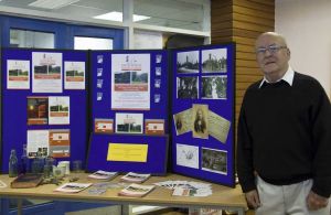 The Late John Steele, Former Hon Secretary. Friends Of High Royds Memorial Garden, The Display At St Mary's Catholic School, Menston 10th October 2009